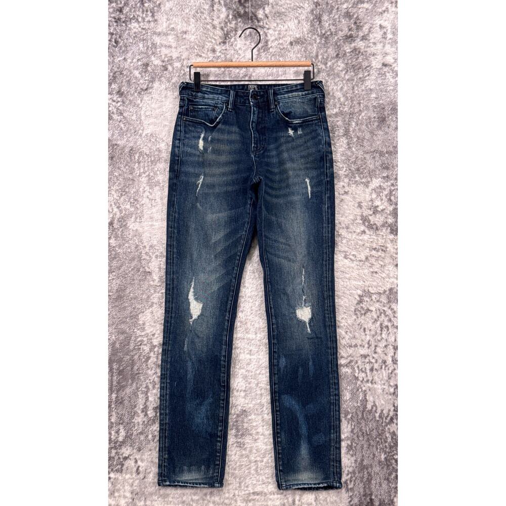PRPS Jeans 29 x 32 Mens Le Sabre Slim Fit Distressed Denim